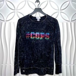 Splatter #CGPS  Waffle Long Sleeve Shirt